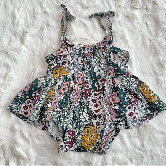 kate quinn One Pieces Nwt Kate Quinn Spaghetti Tie Single Ruffle